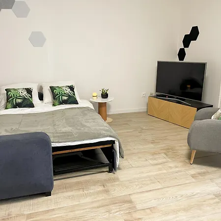 Apartment Au Coeur Des Arenes - Parking Prive Metz