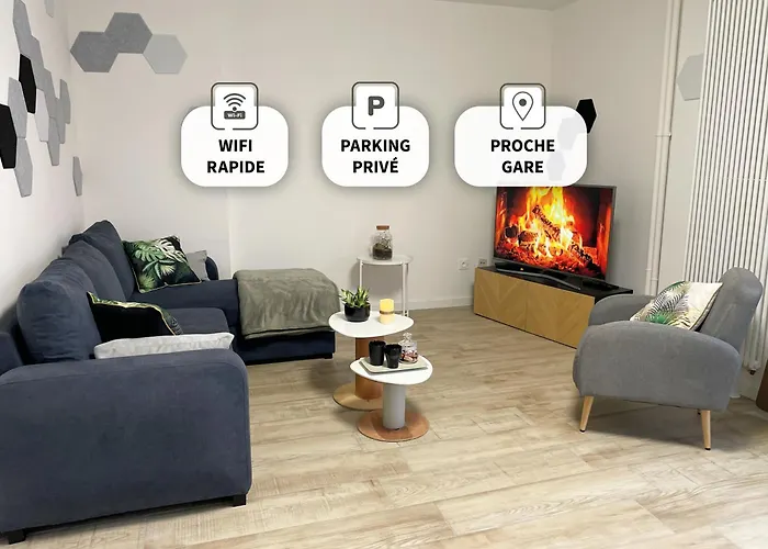 Au Coeur Des Arenes - Parking Prive Apartmán *